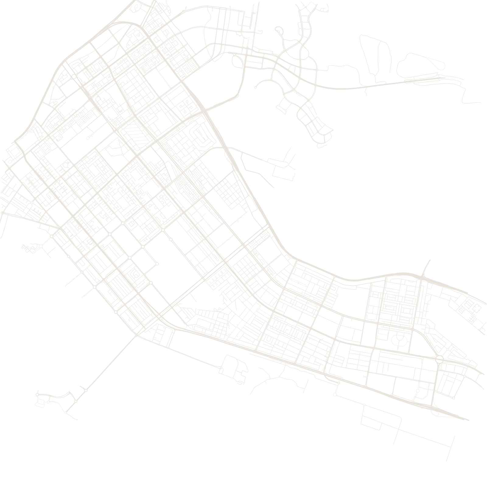 Abu Dhabi street network