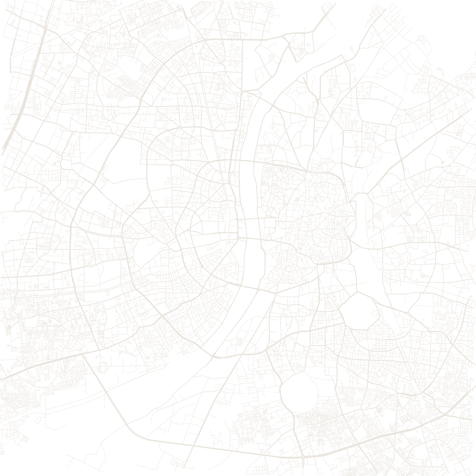 Ahmedabad street network