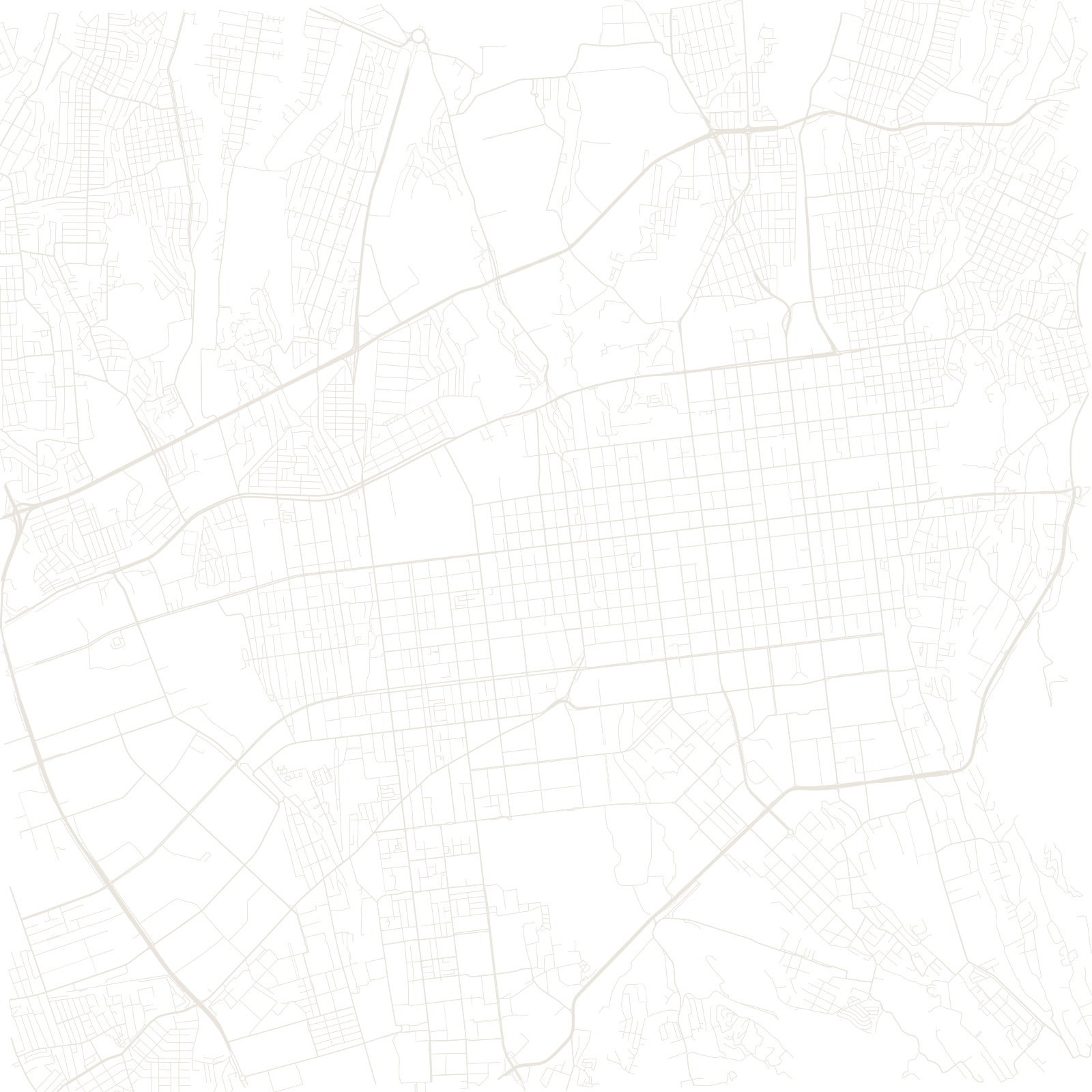 Almaty street network