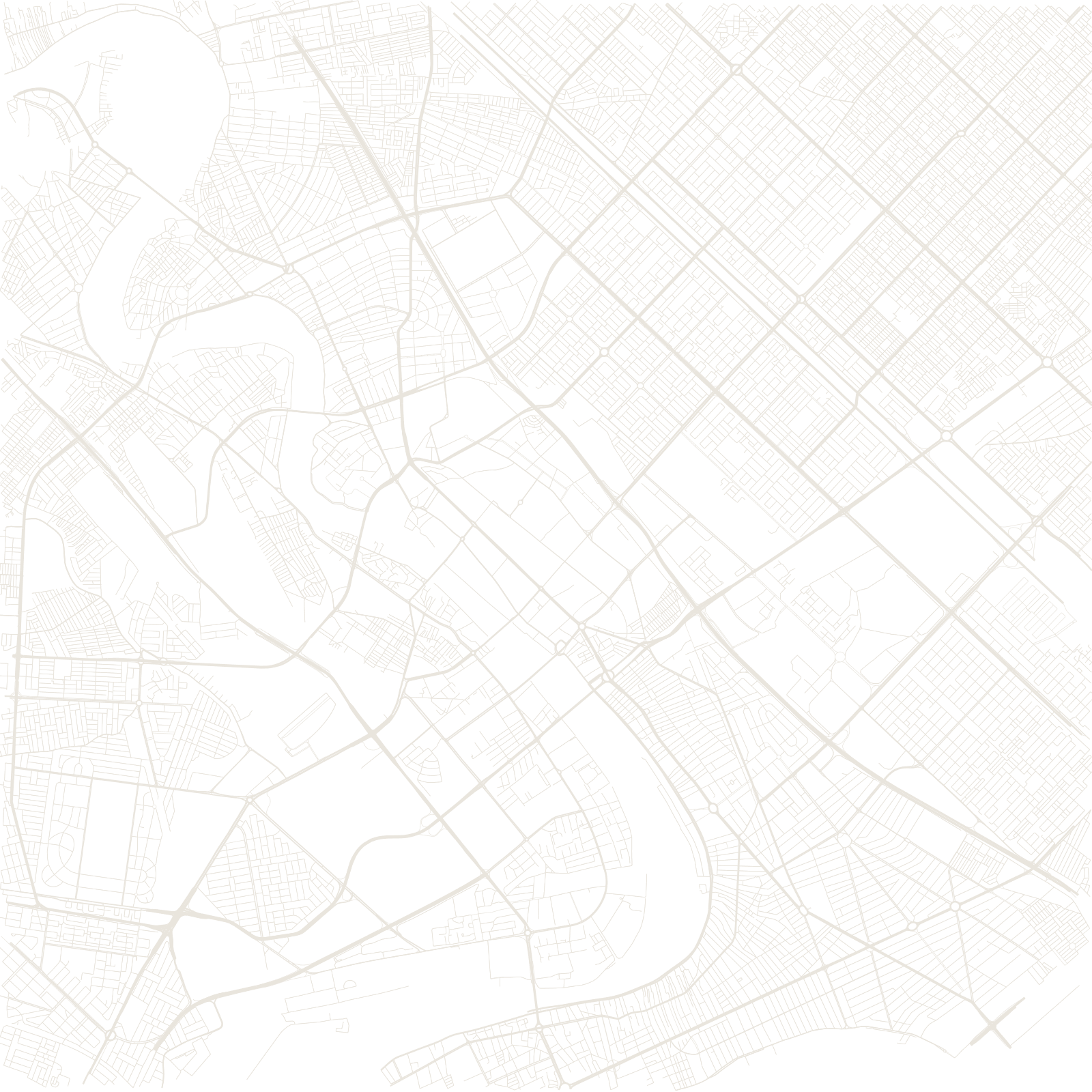 Baghdad street network