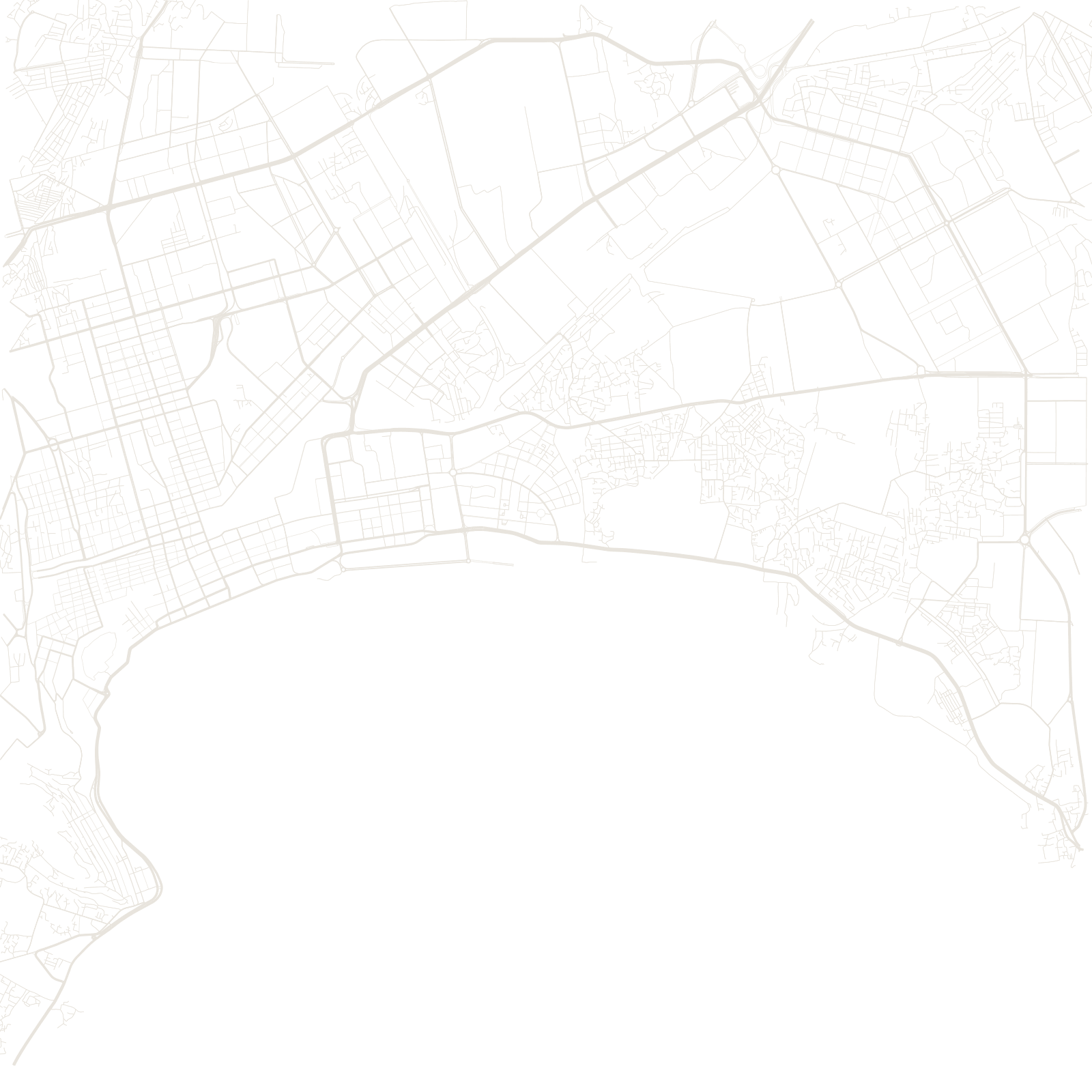 Baku street network