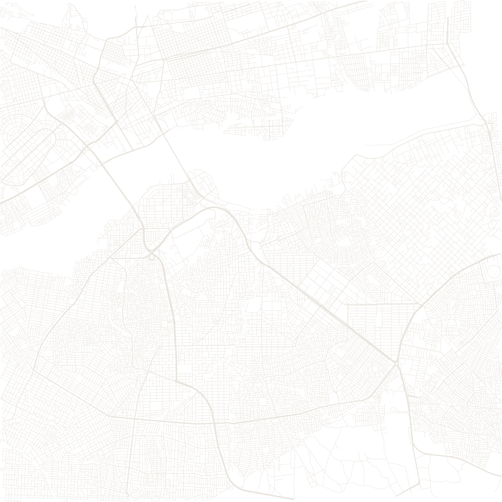 Bamako street network