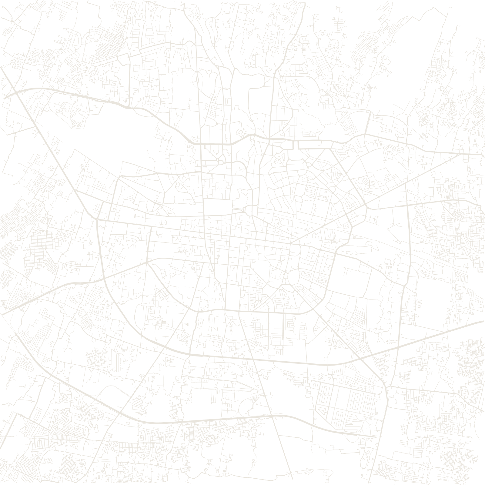 Bandung street network