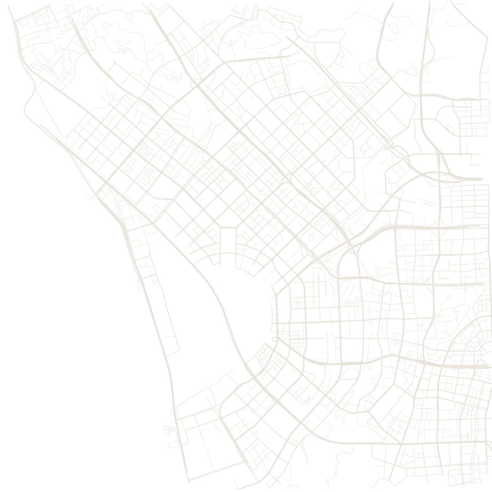 Bao'an street network