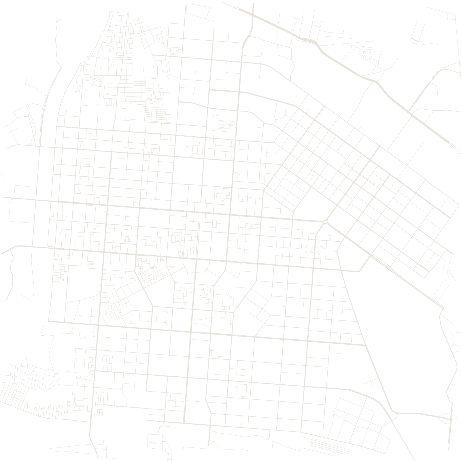 Baotou street network