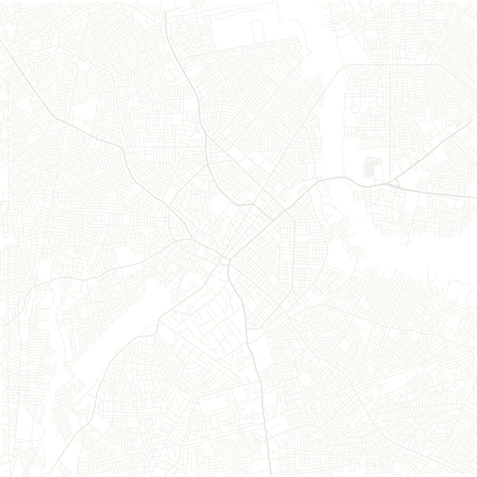 Benin City street network