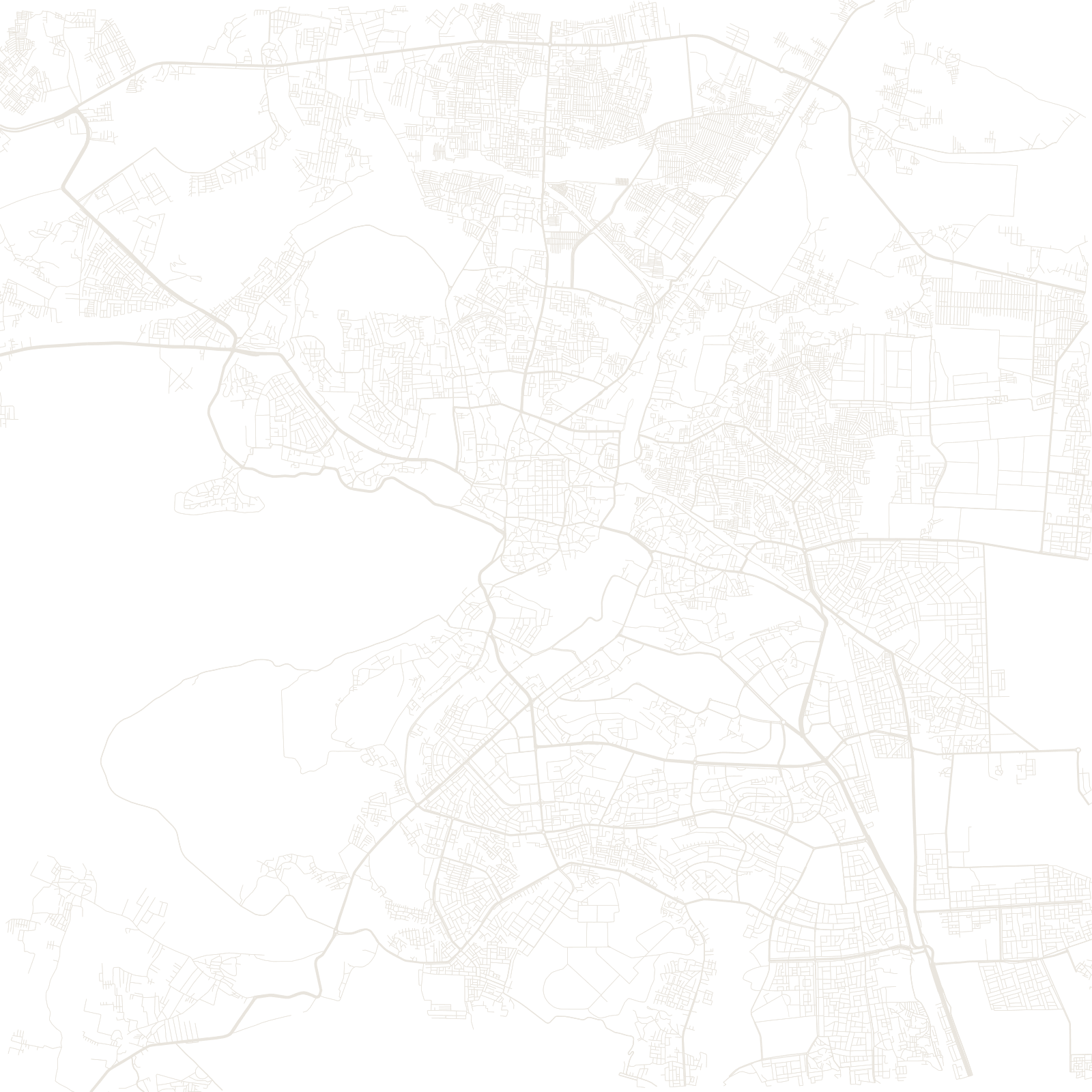 Bhopal street network