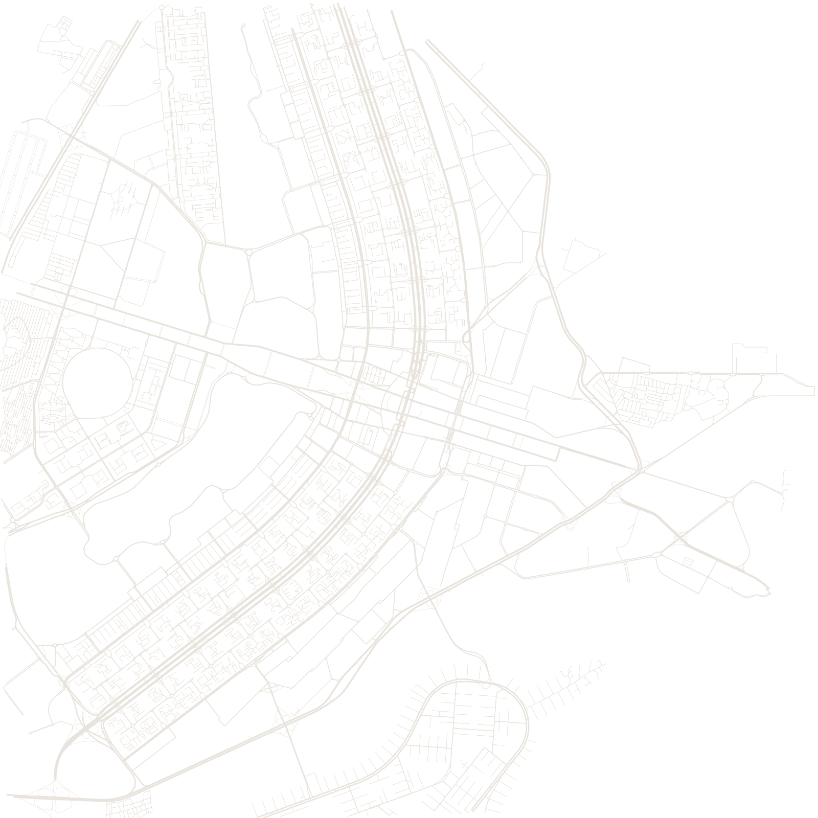 Brasília street network