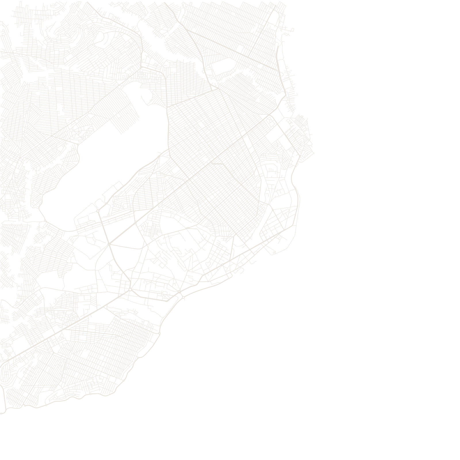 Brazzaville street network