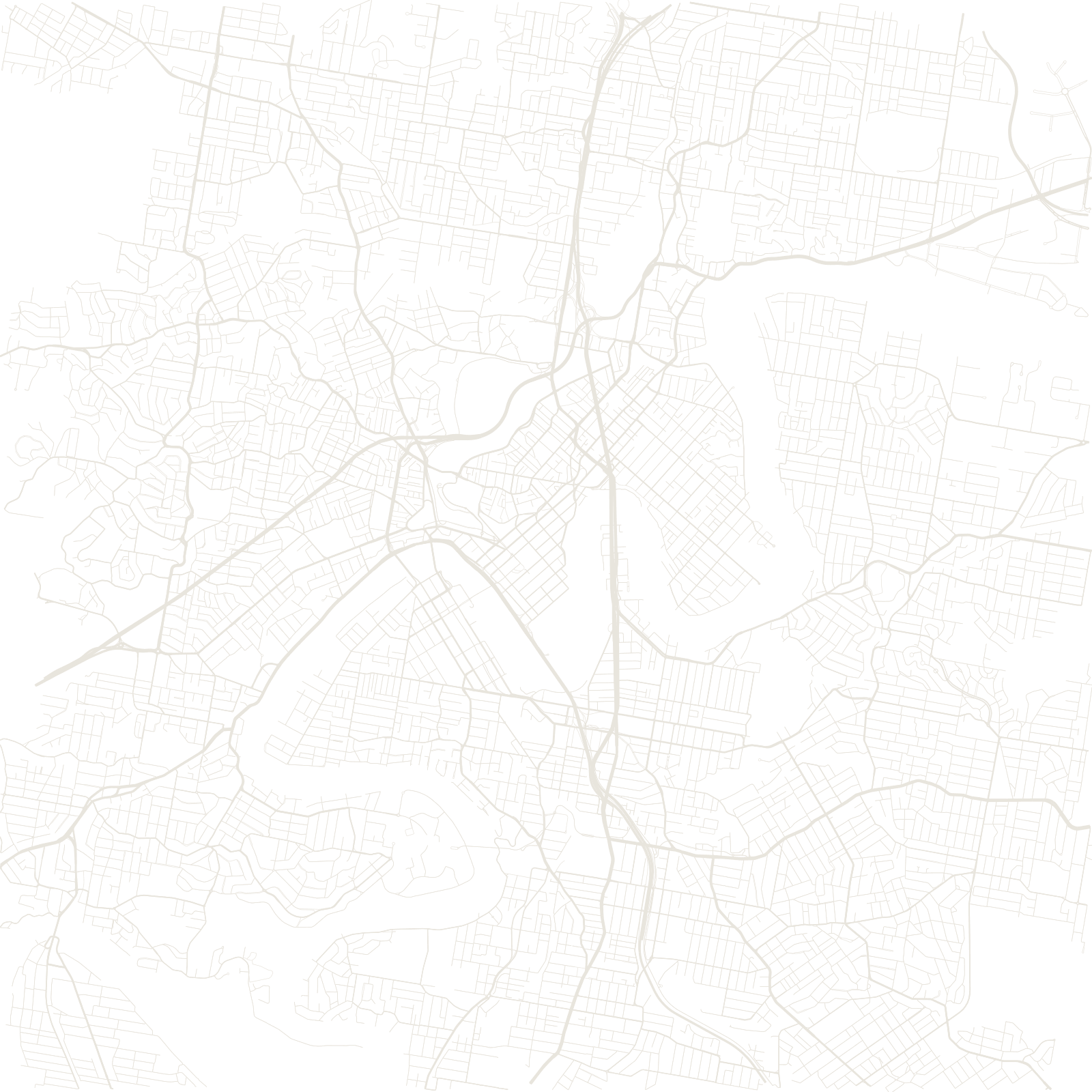 Brisbane street network