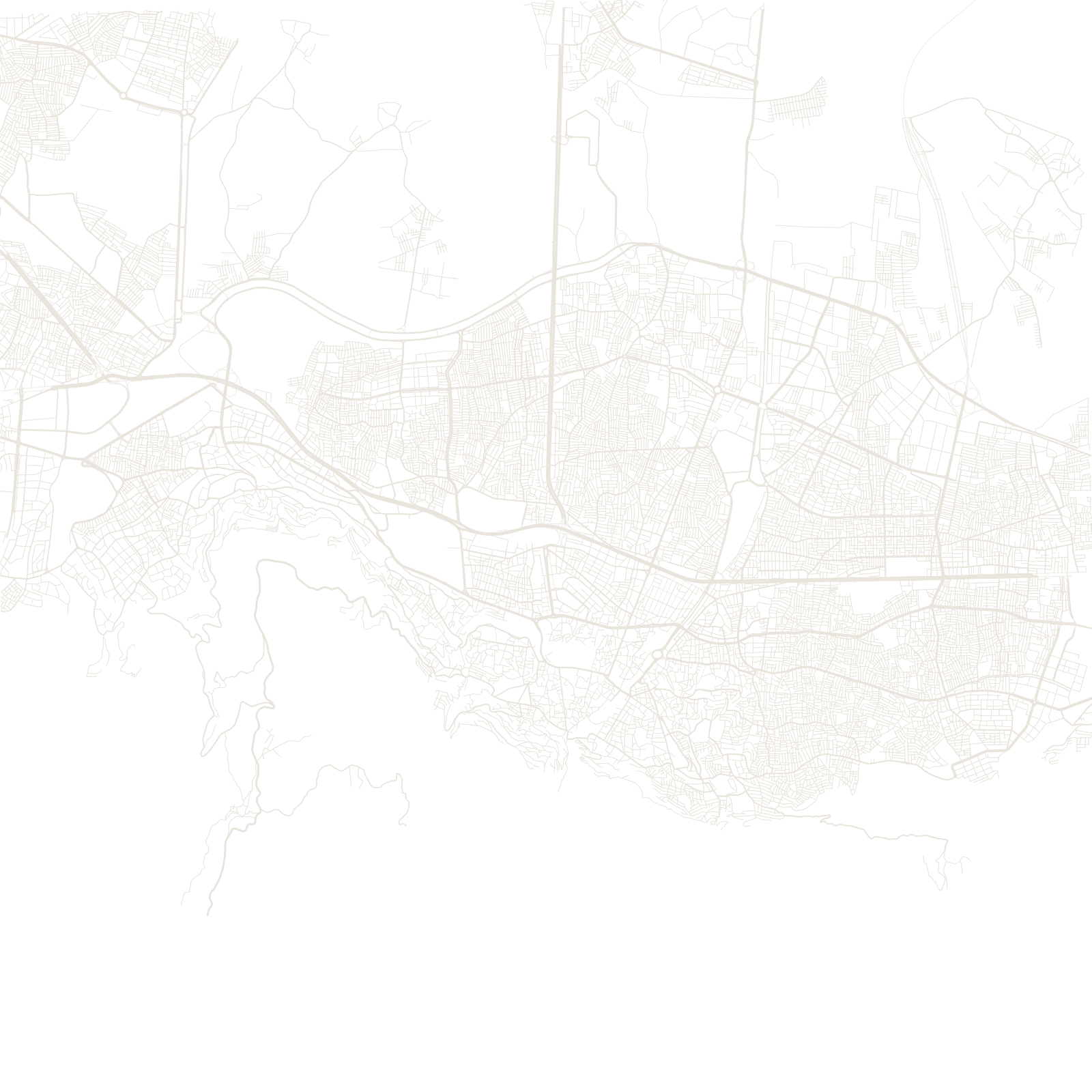 Bursa street network