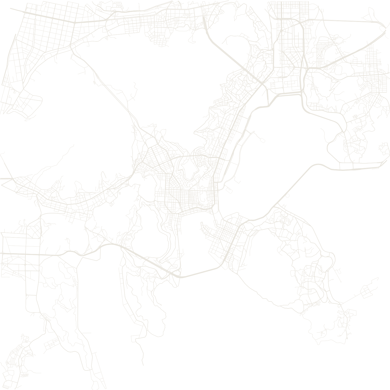 Busan street network