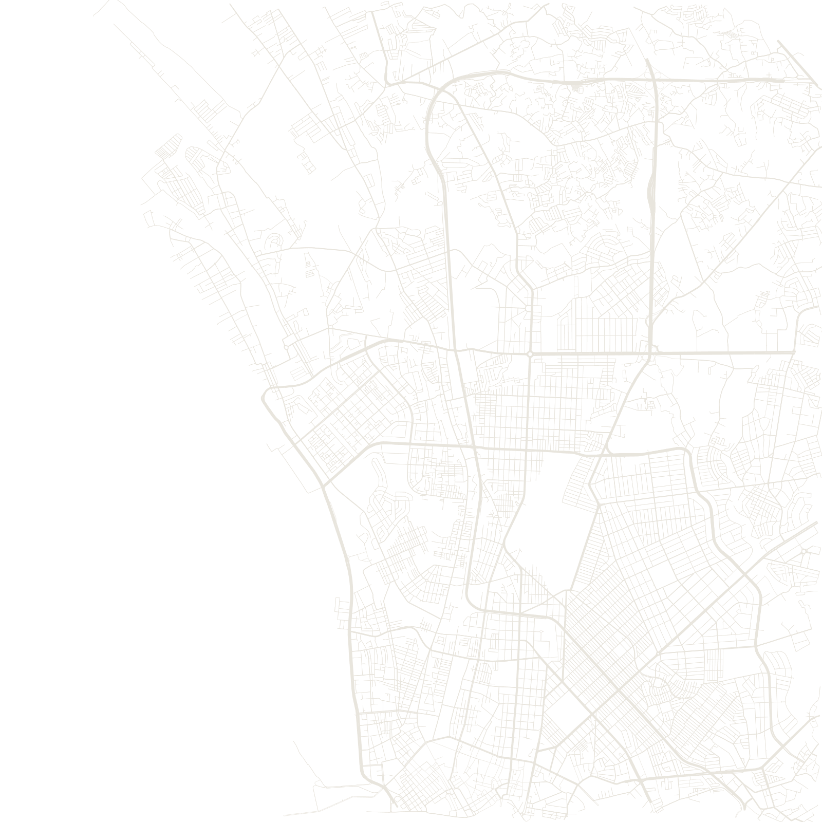 Caloocan street network
