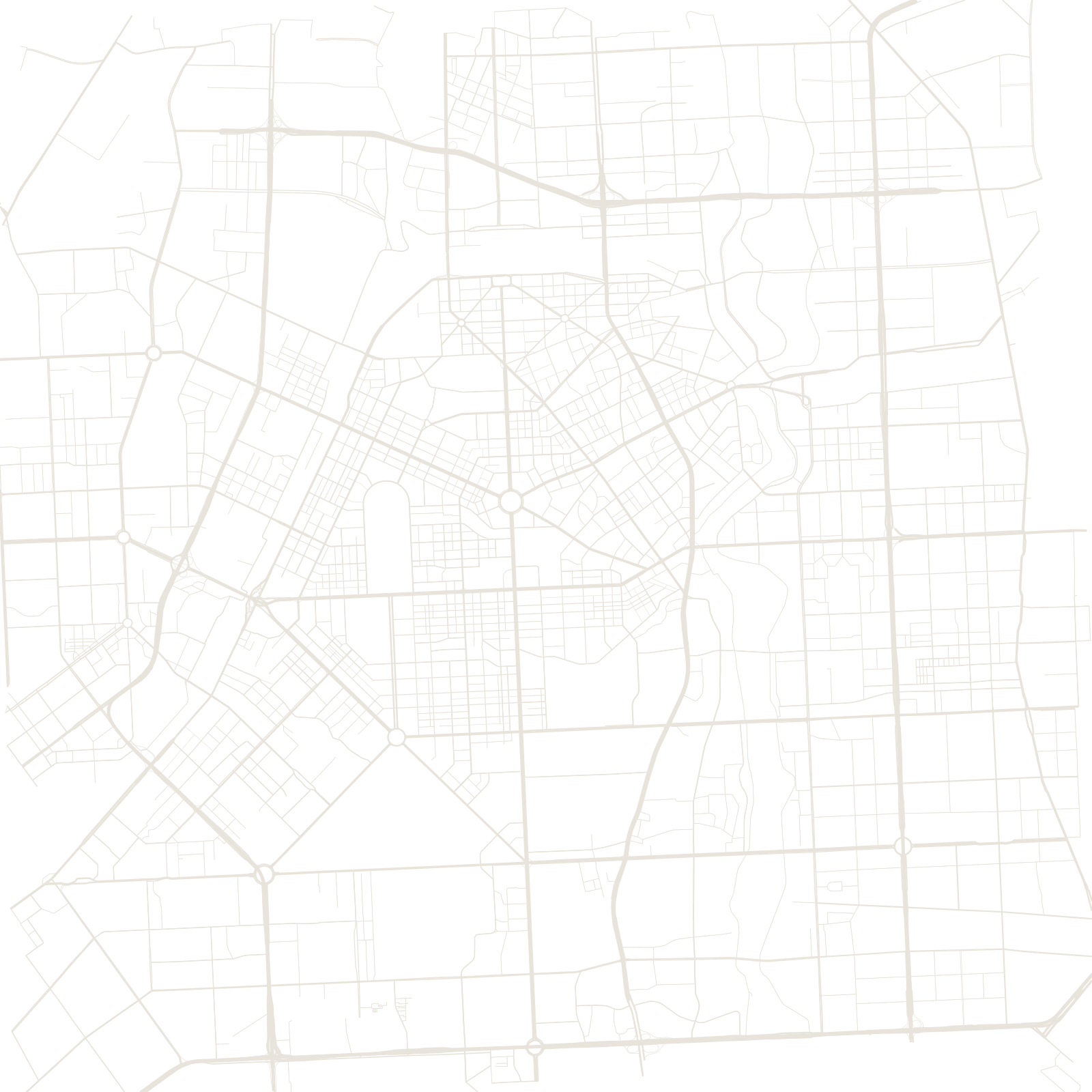 Changchun street network