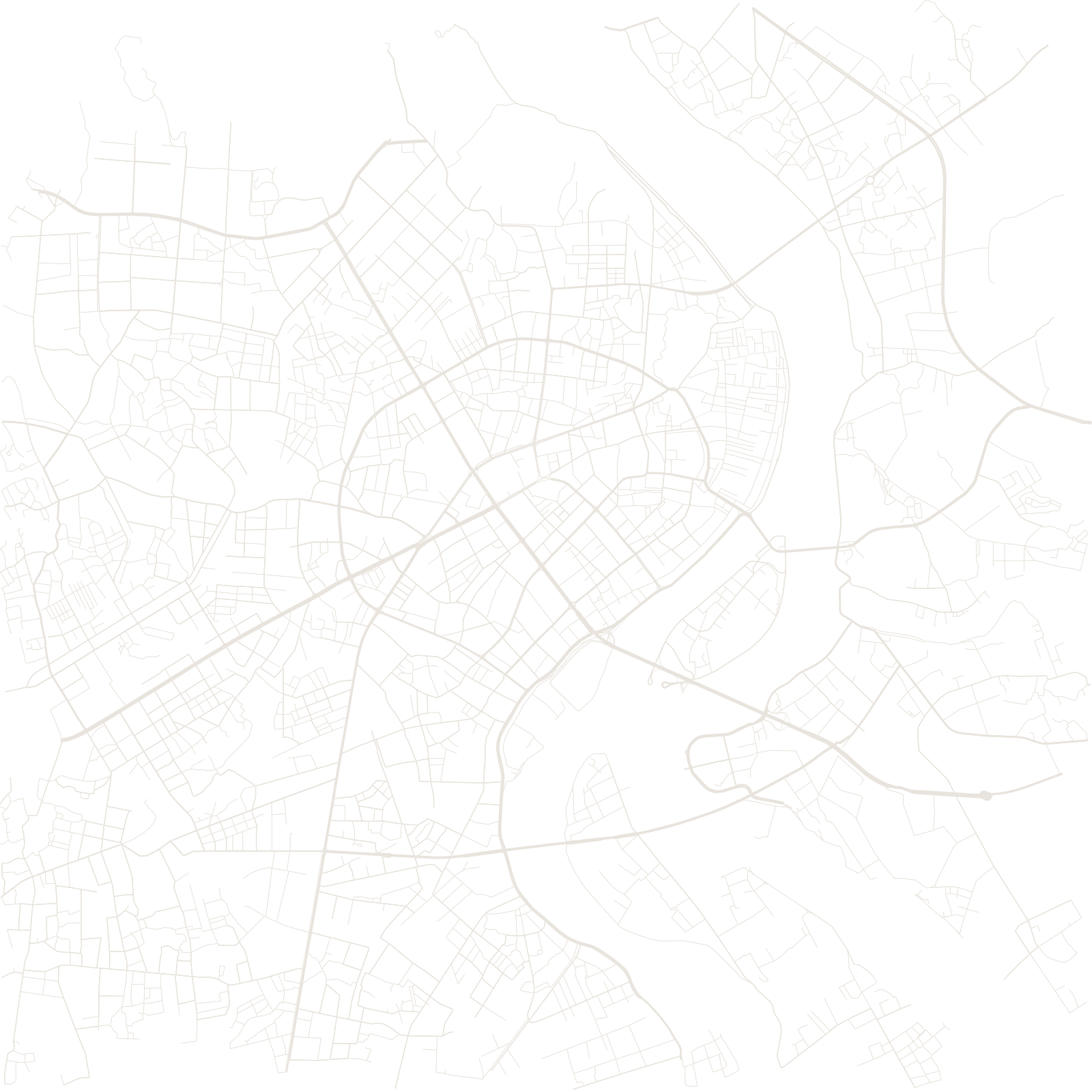 Chaozhou street network