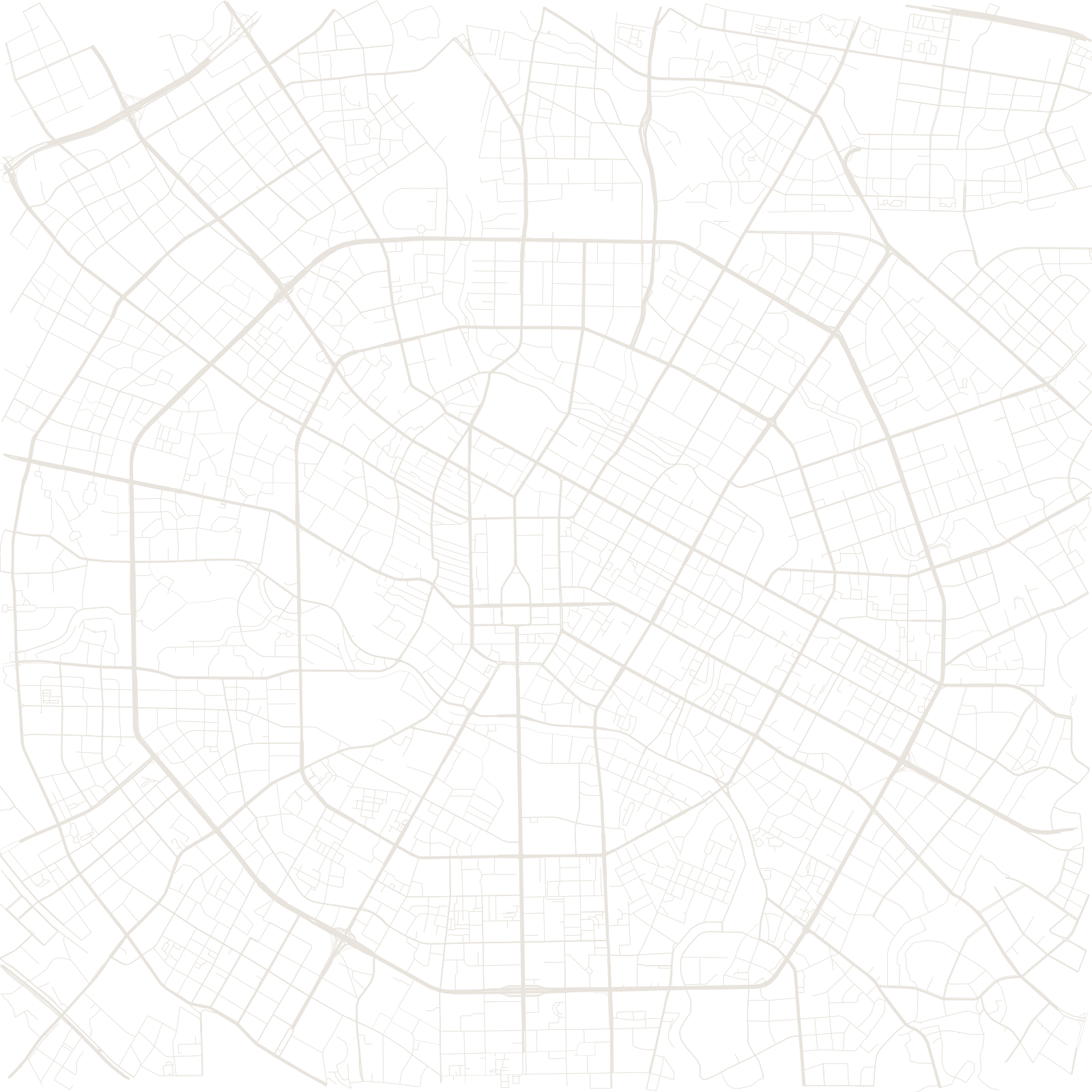 Chengdu street network