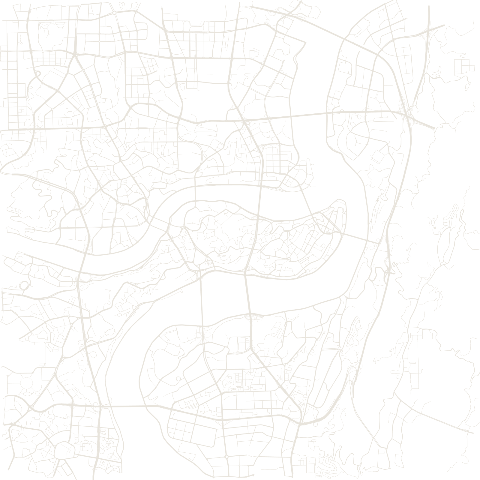Chongqing street network