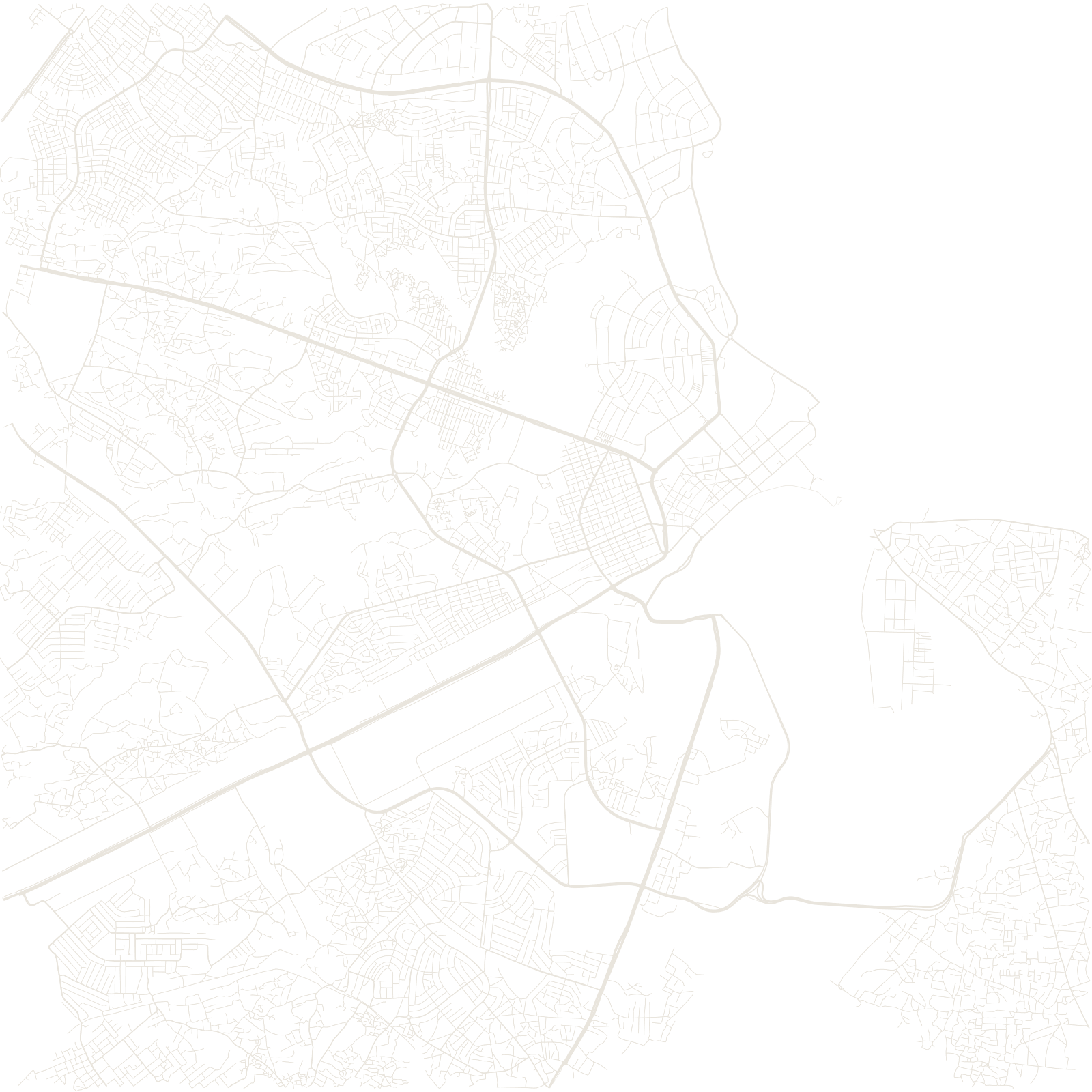 Dar es Salaam street network