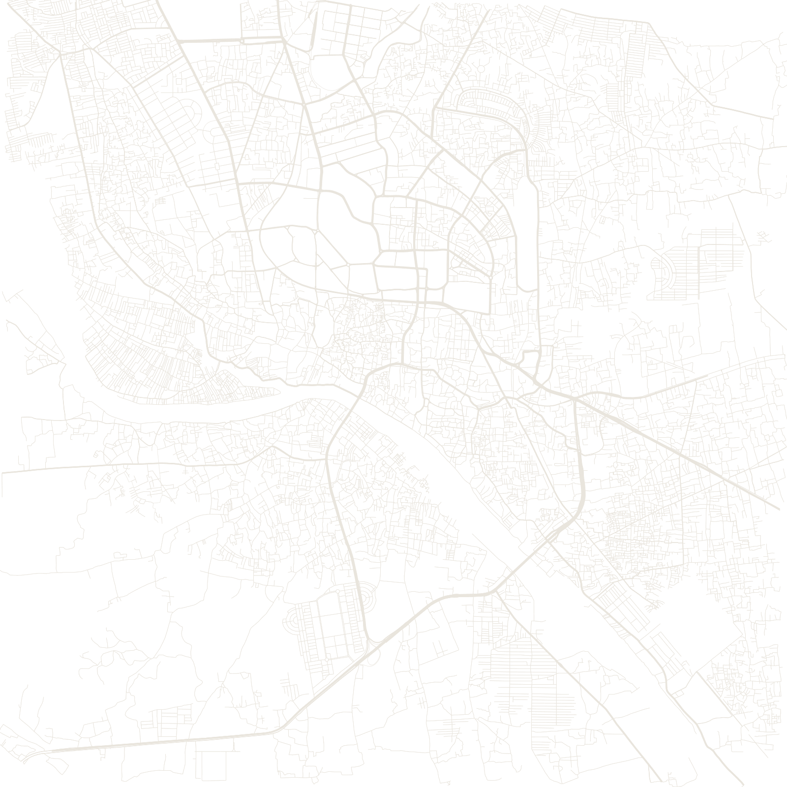 Dhaka street network
