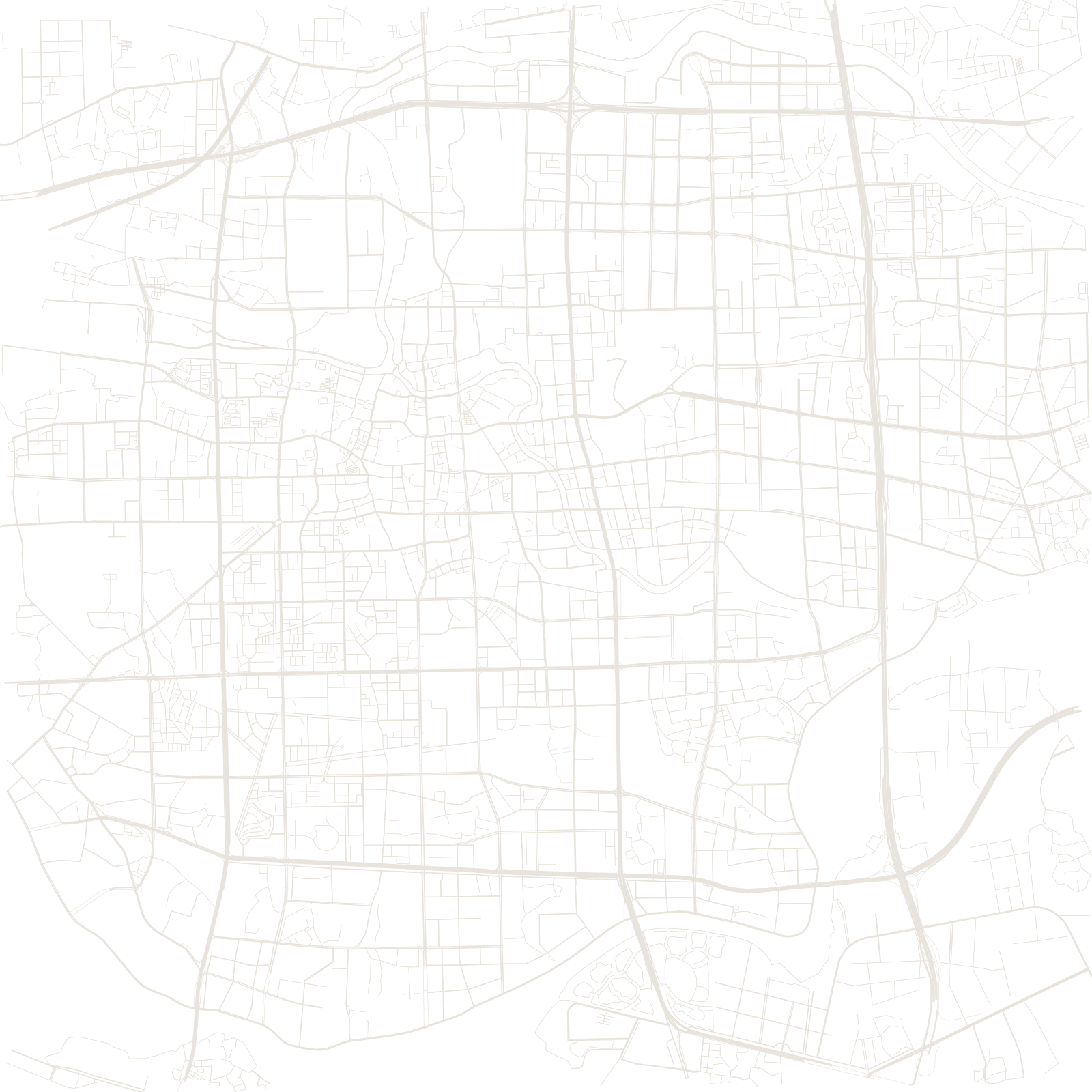Foshan street network