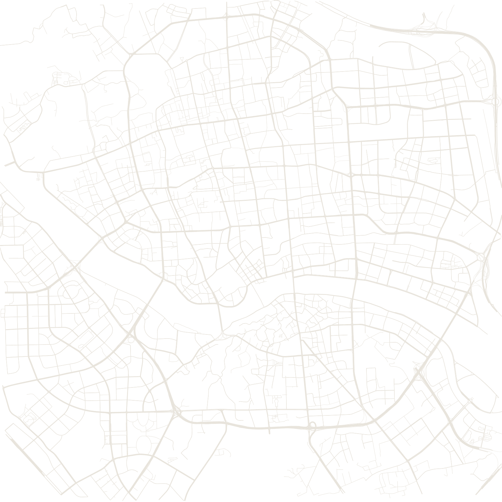 Fuzhou street network