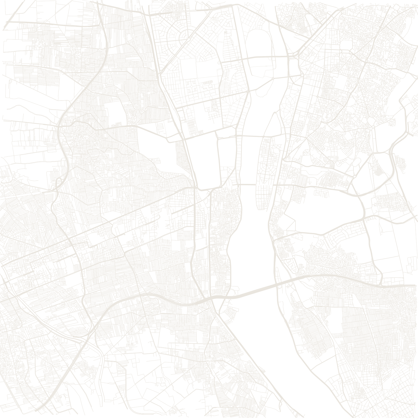 Giza street network