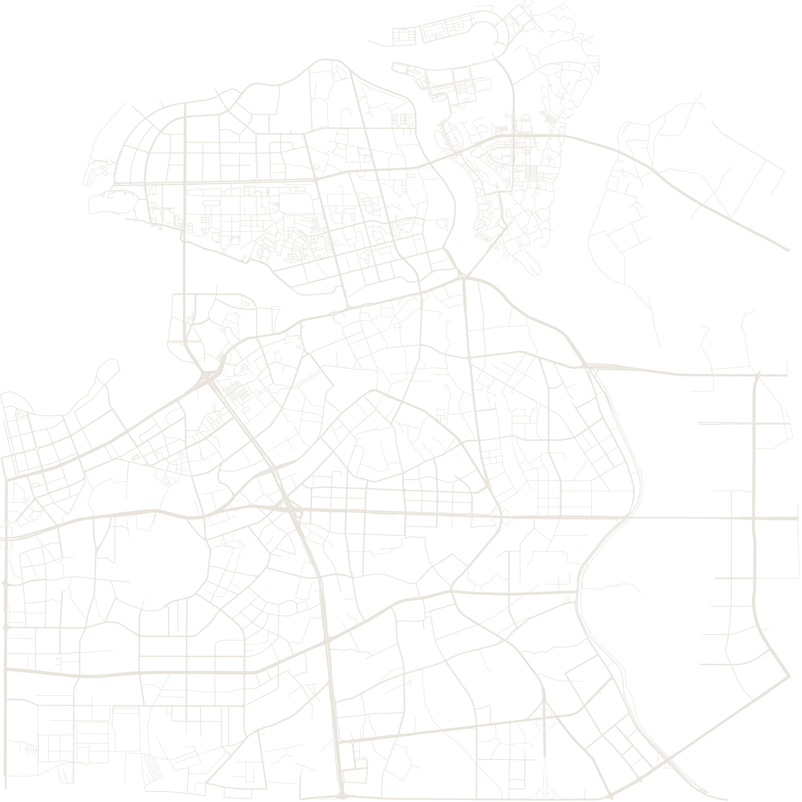 Haikou street network
