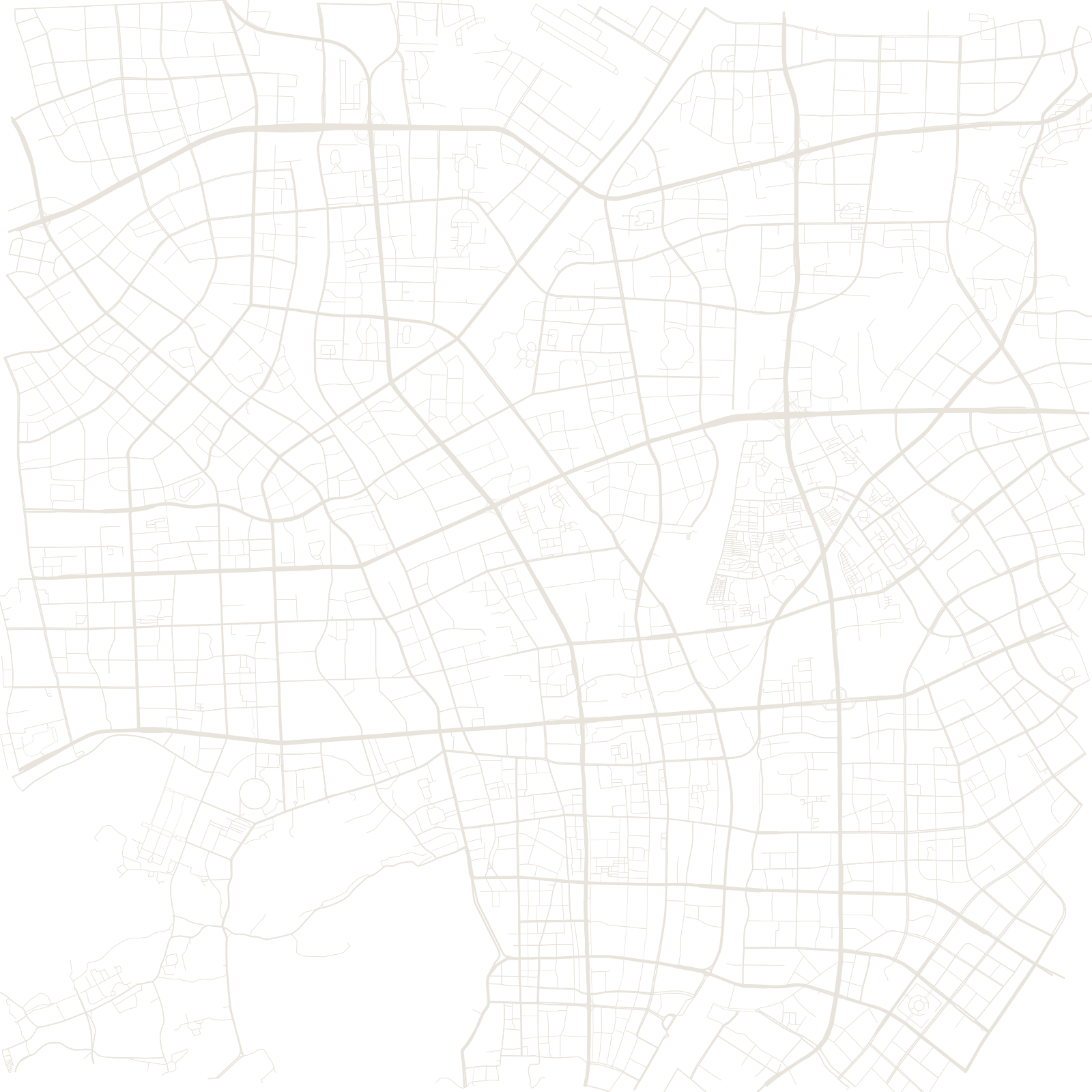 Hangzhou street network
