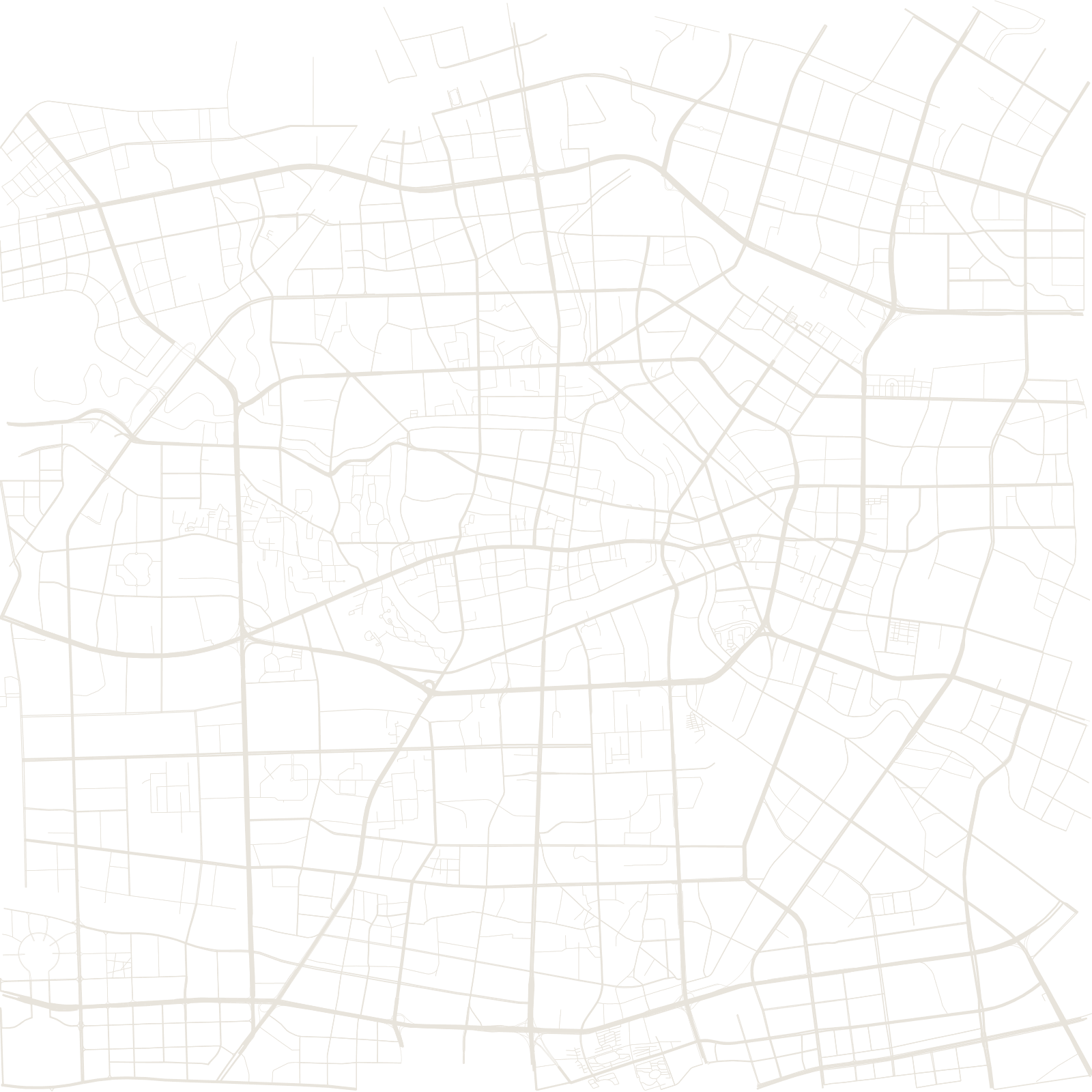 Hefei street network