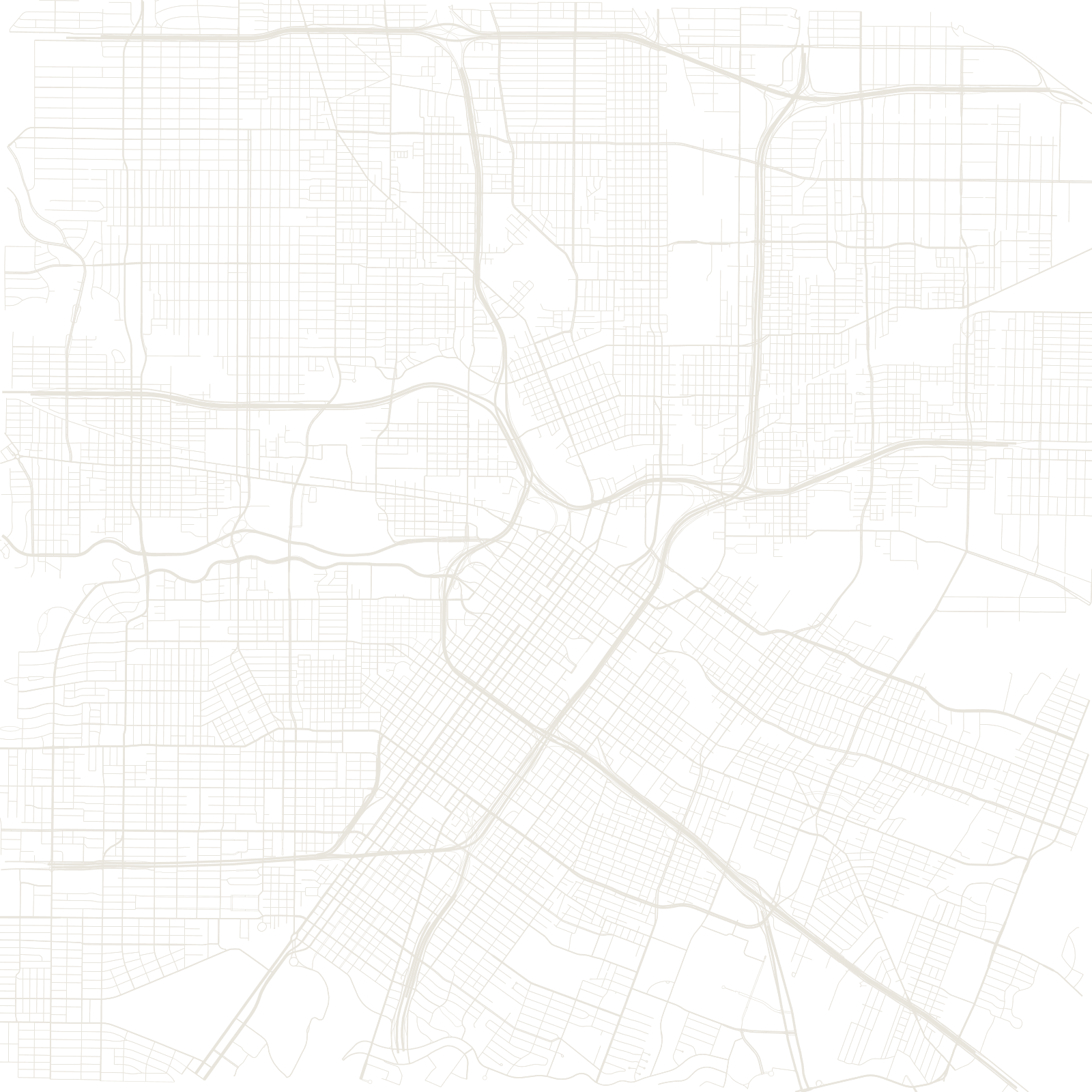 Houston street network
