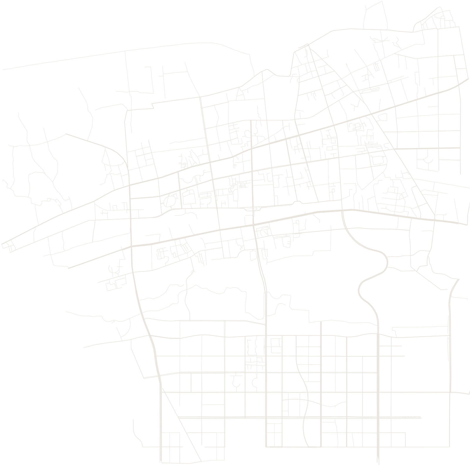 Huainan street network