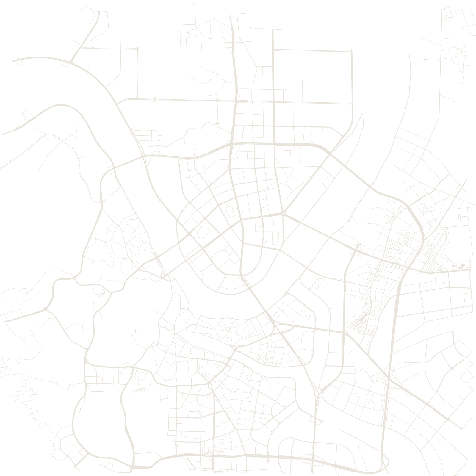 Huizhou street network