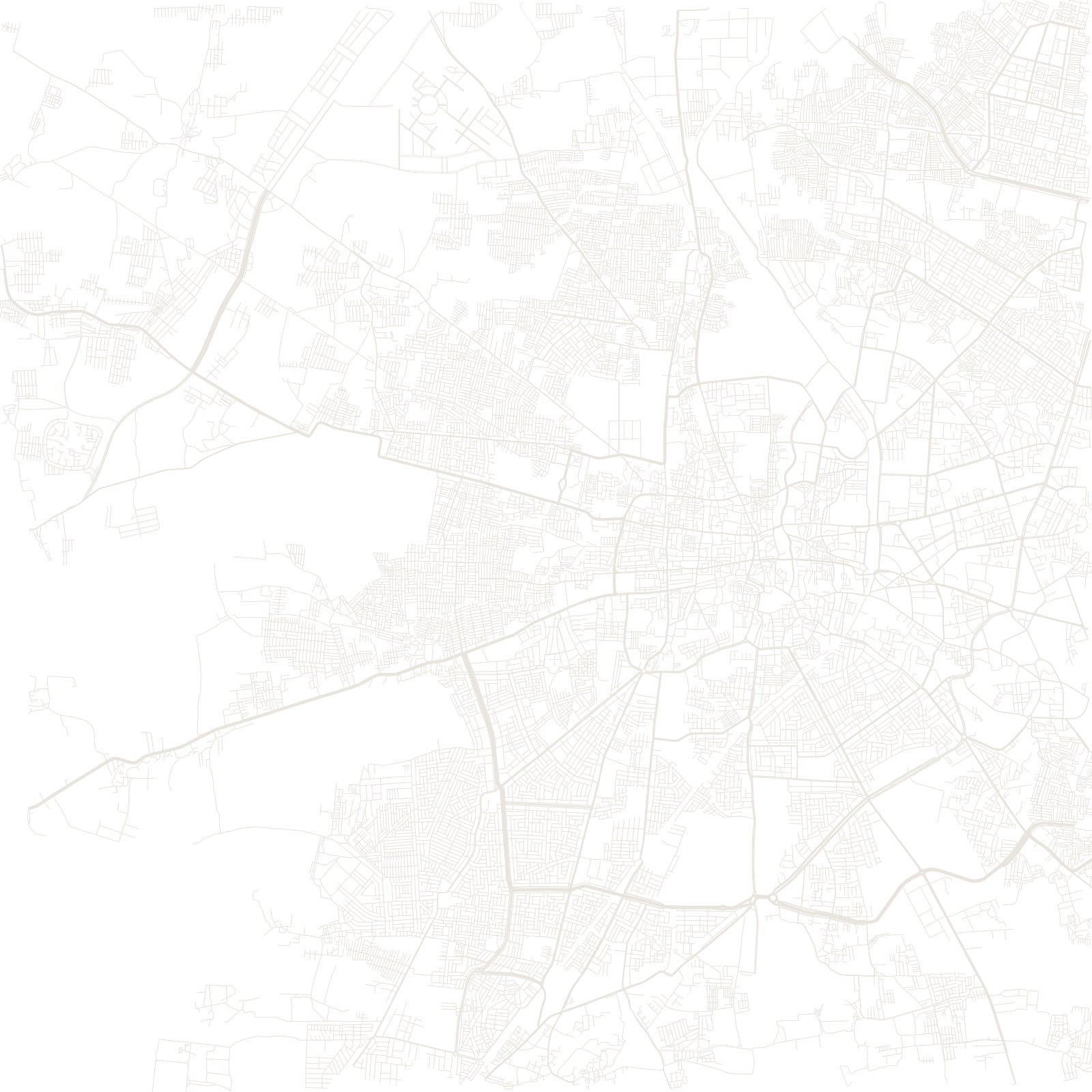 Indore street network