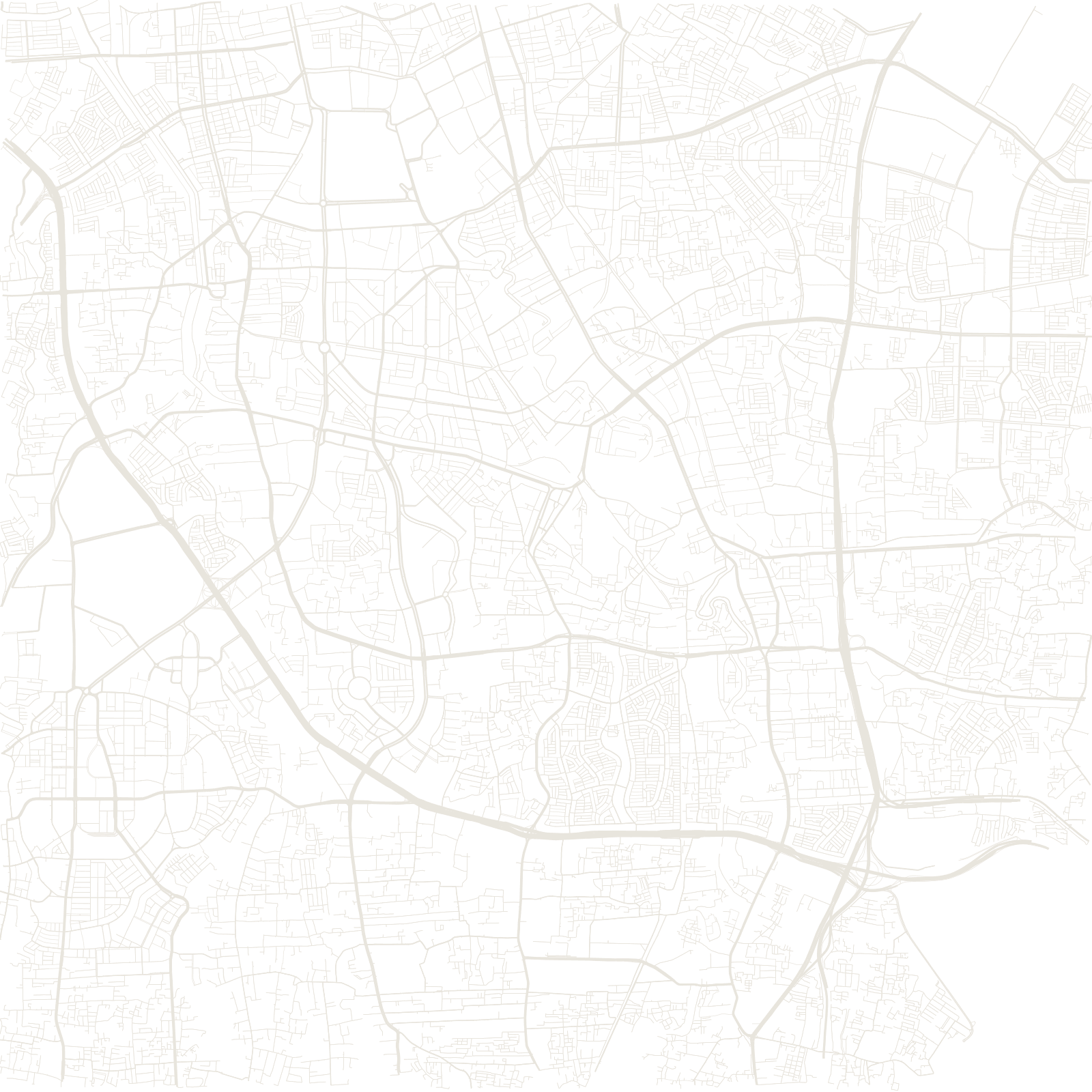 Jakarta street network