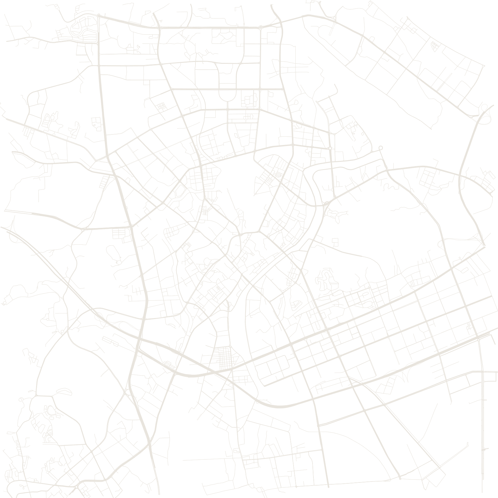 Jiangmen street network