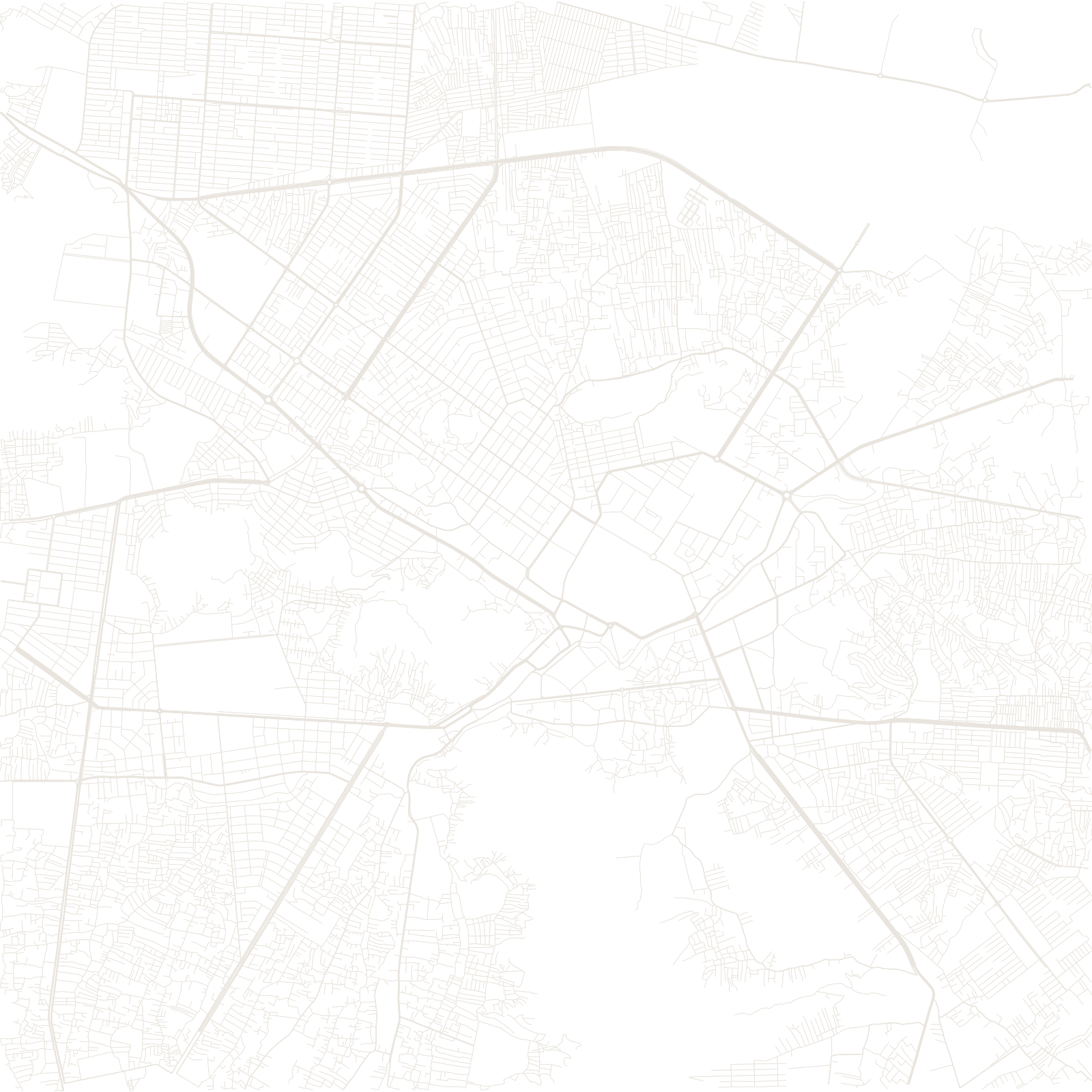 Kabul street network