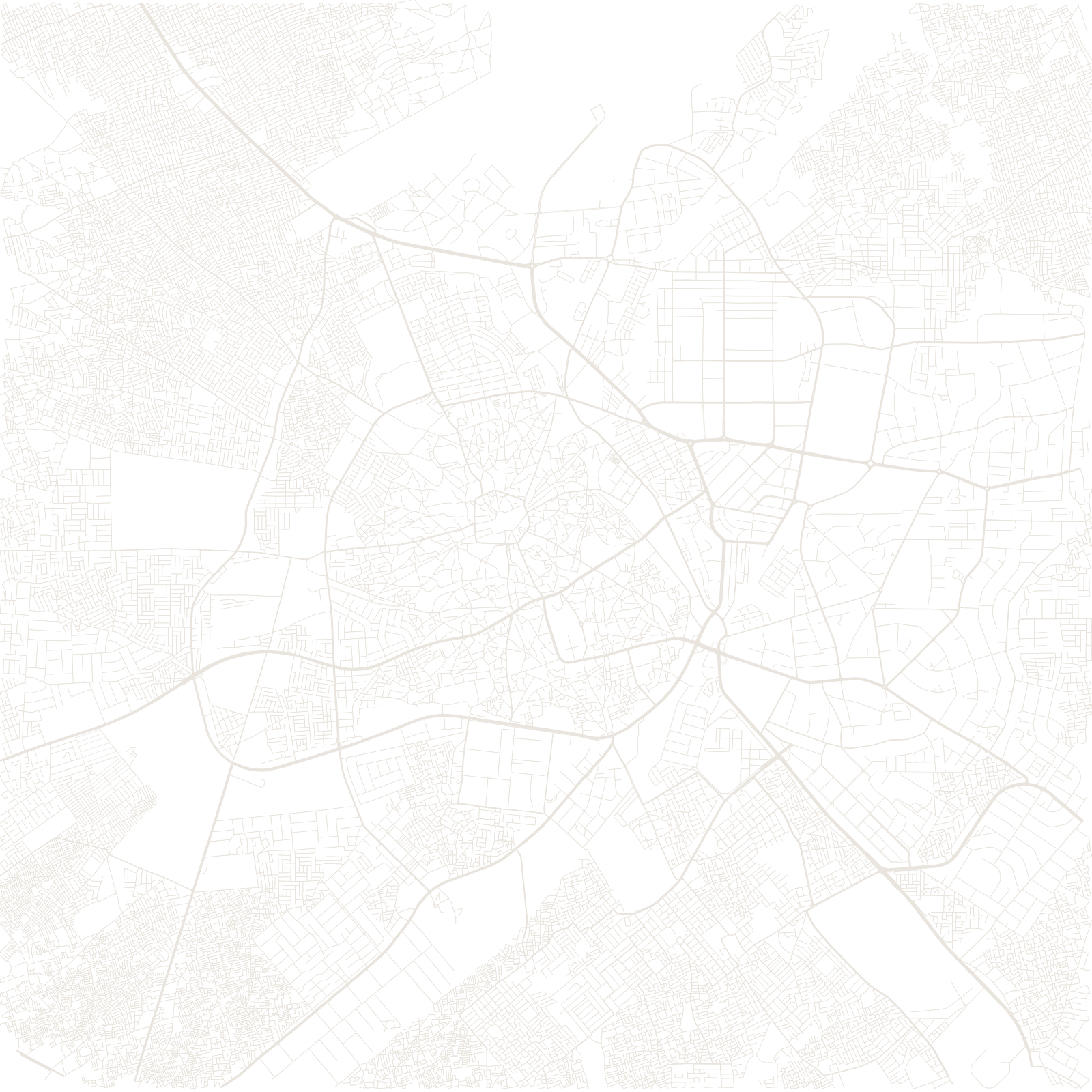 Kano street network
