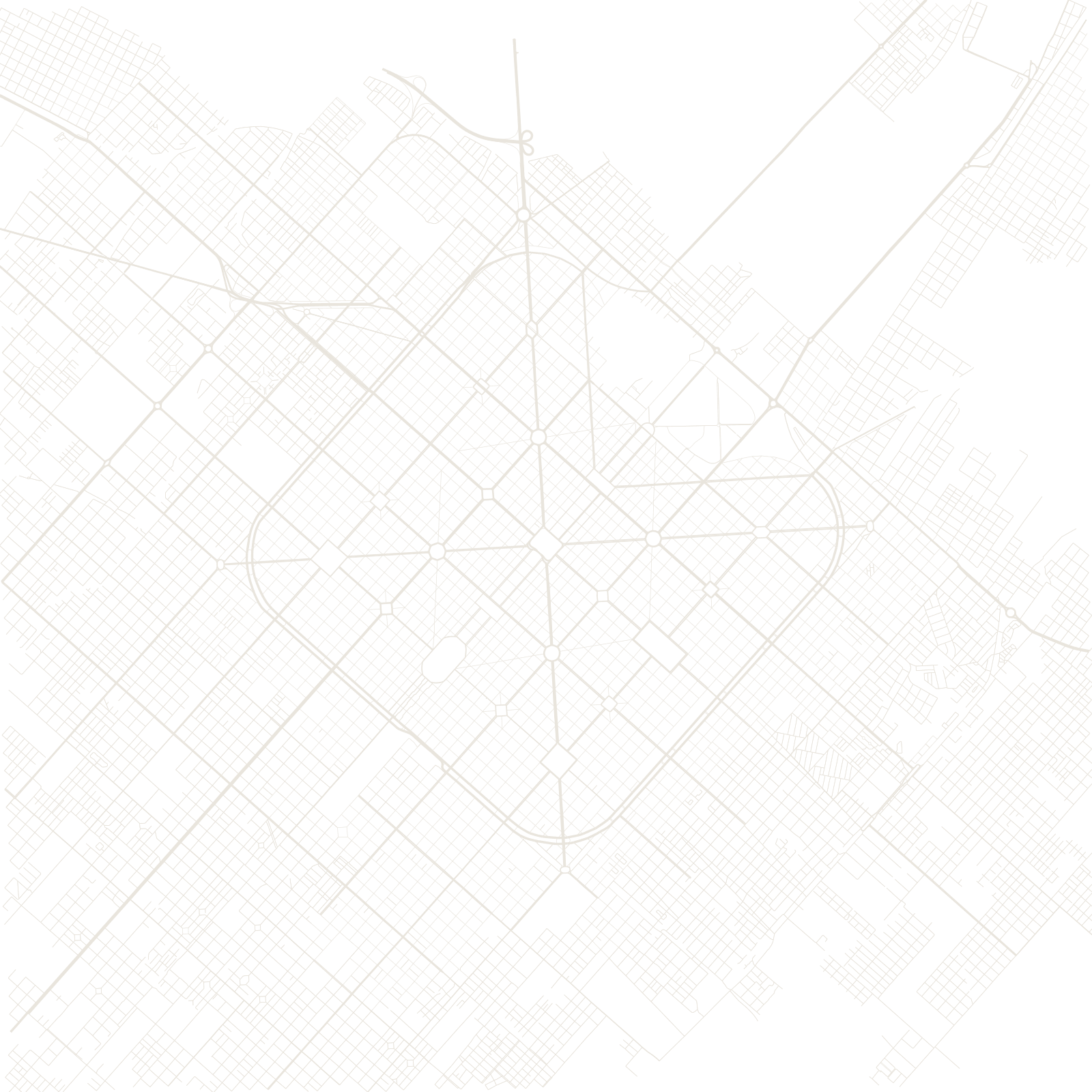 La Plata street network