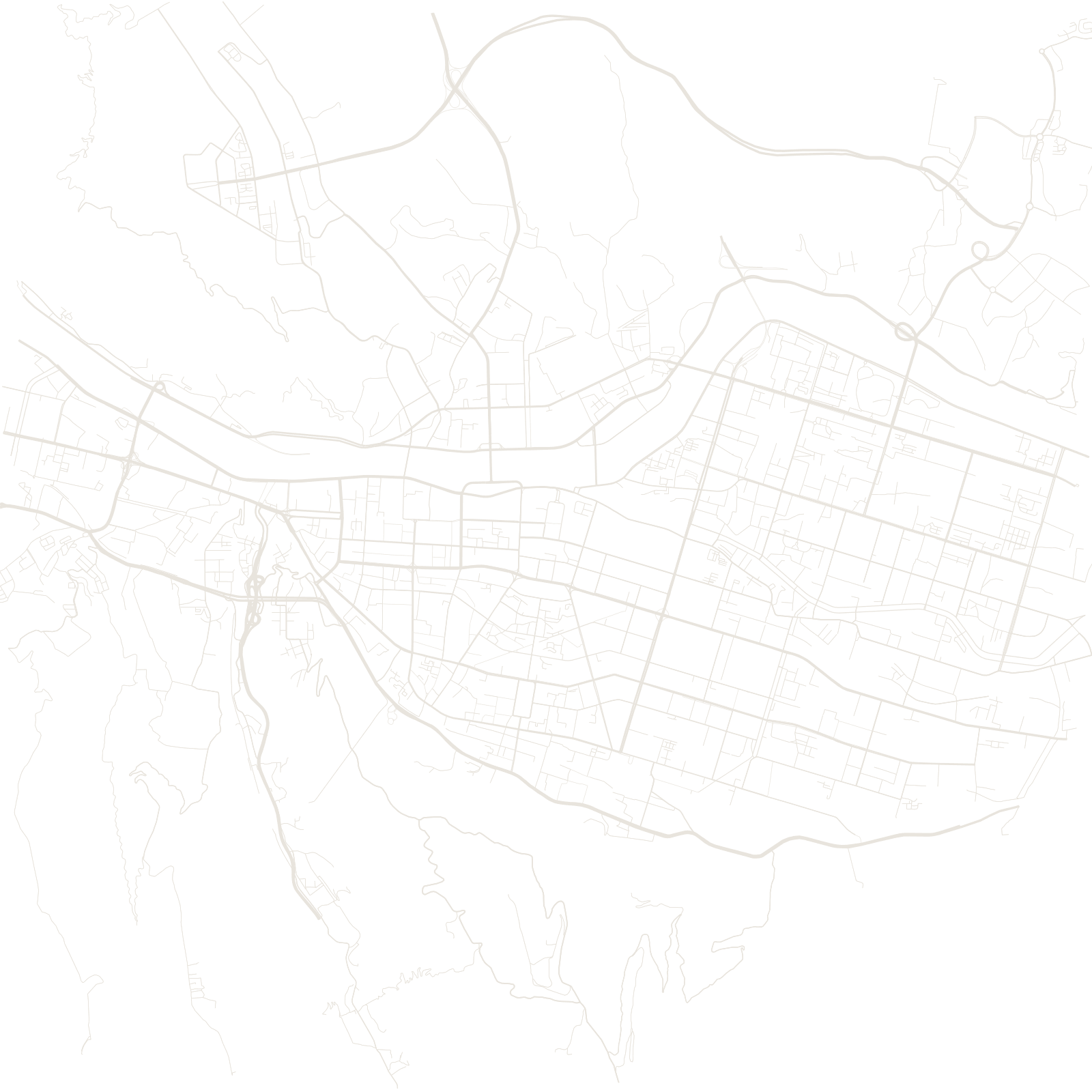 Lanzhou street network