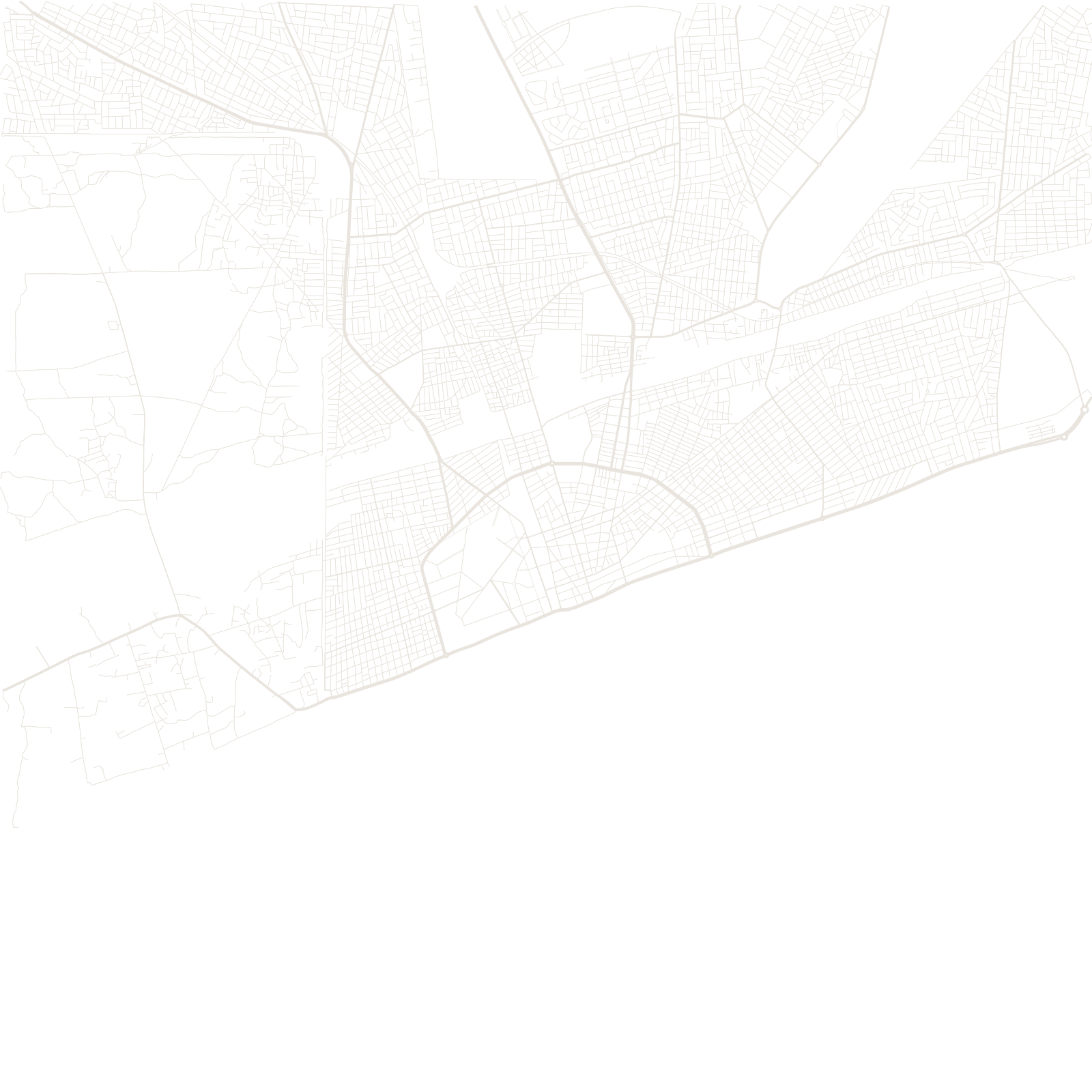 Lomé street network
