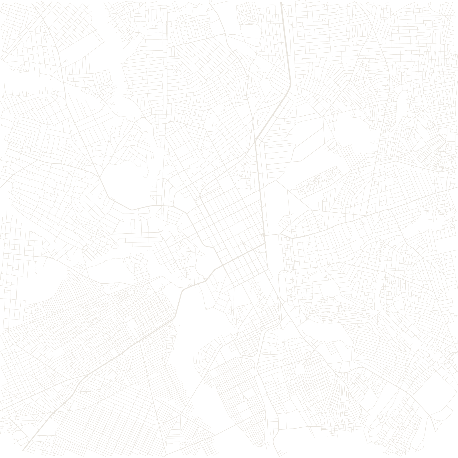 Lubumbashi street network