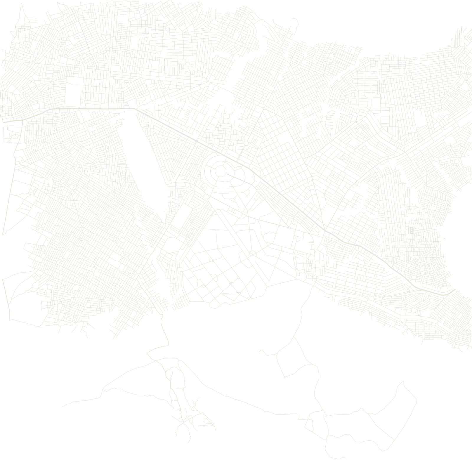 Mbuji-Mayi street network