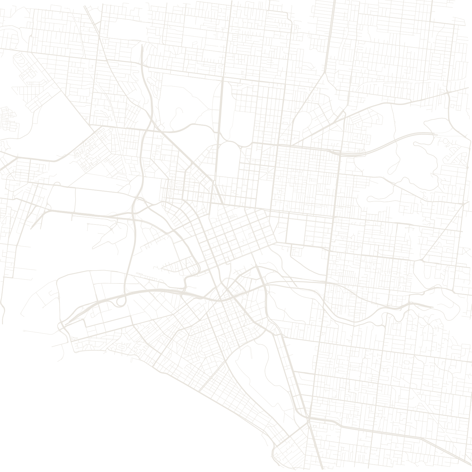 Melbourne street network