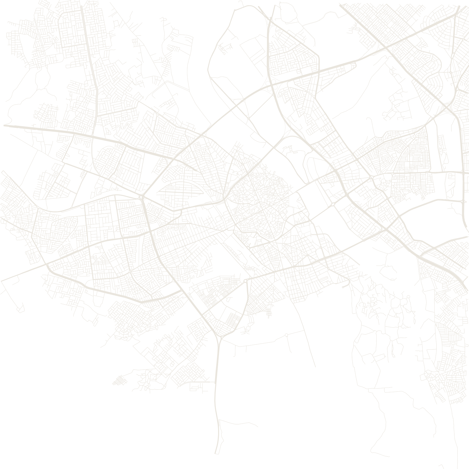 Mosul street network