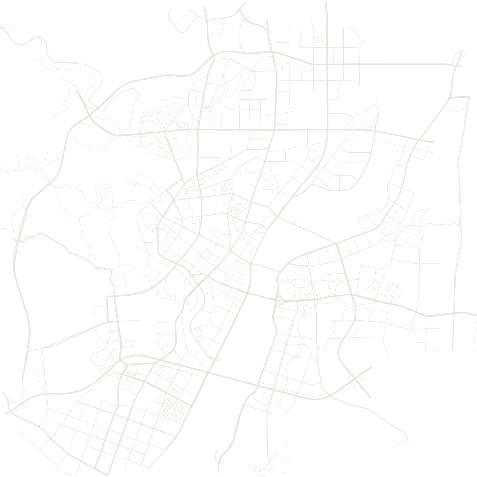 Nanchong street network