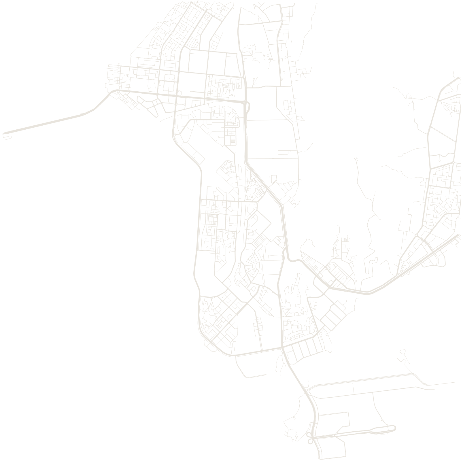 Navi Mumbai street network