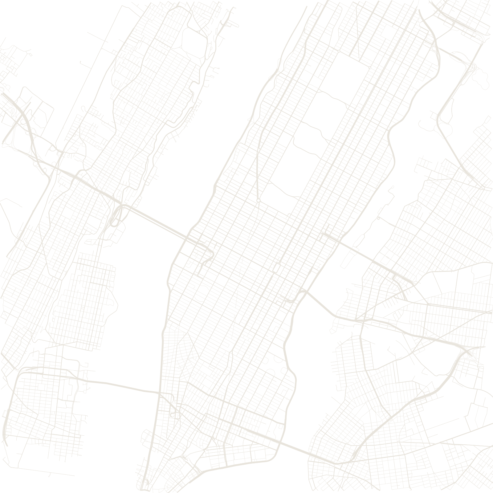 New York street network