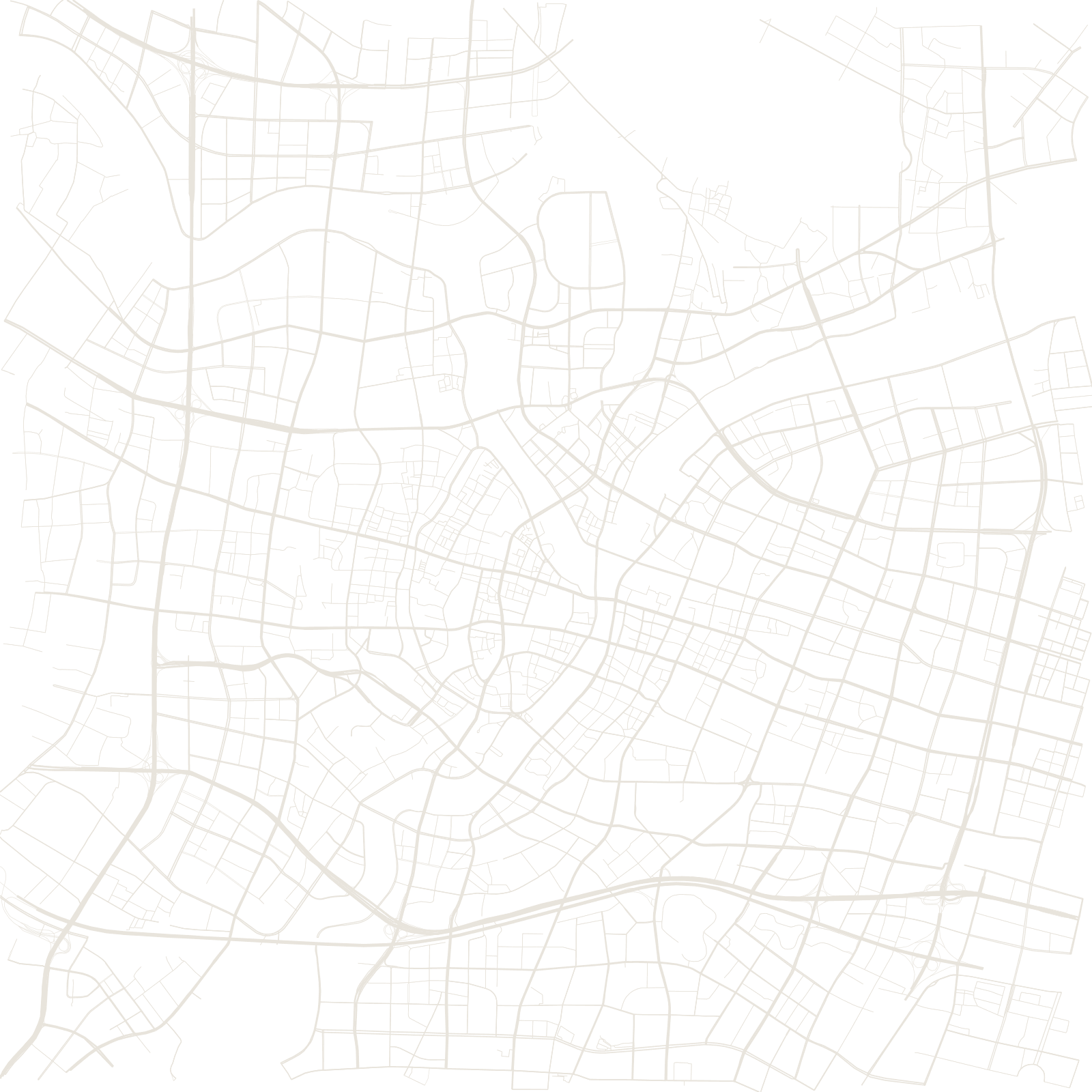 Ningbo street network