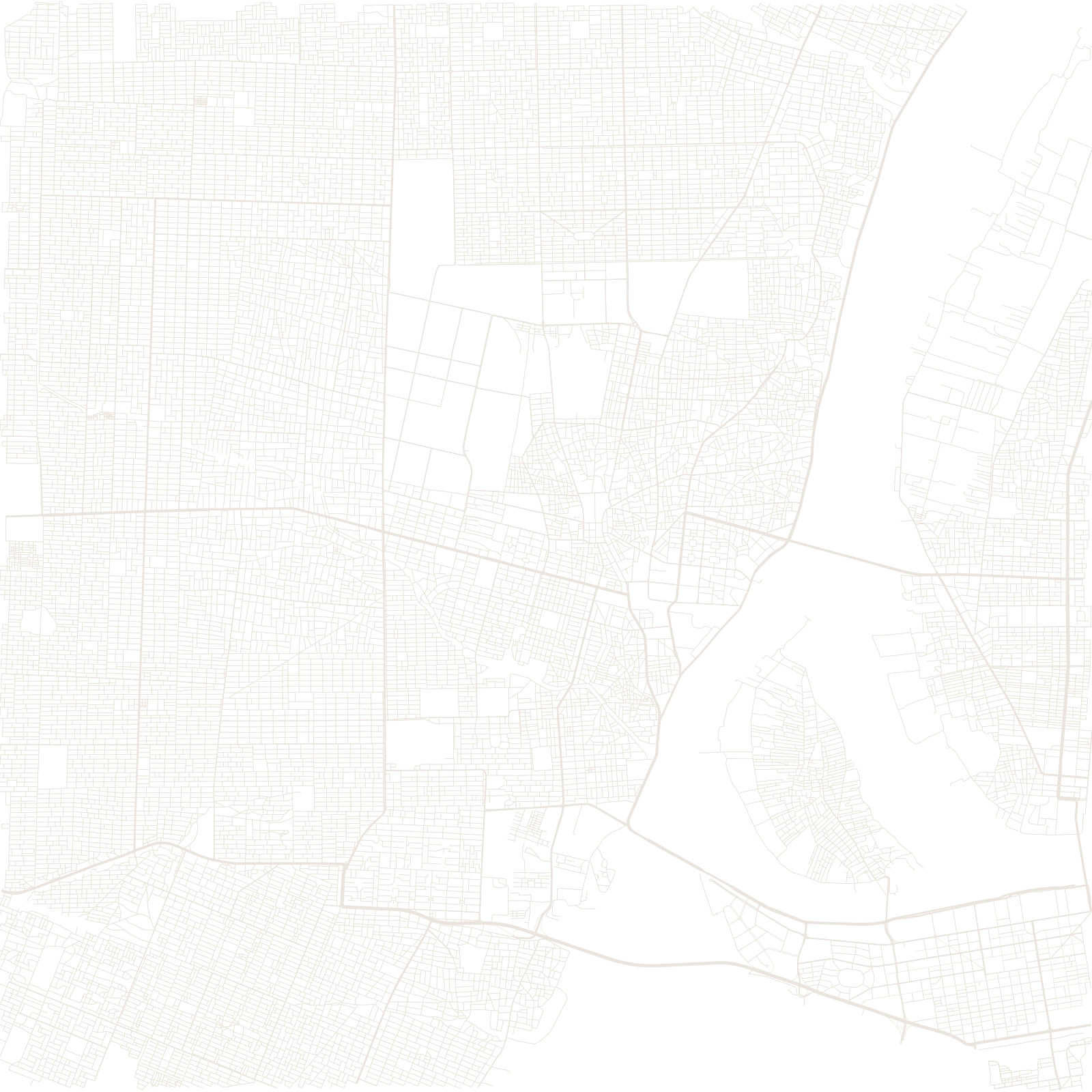 Omdurman street network