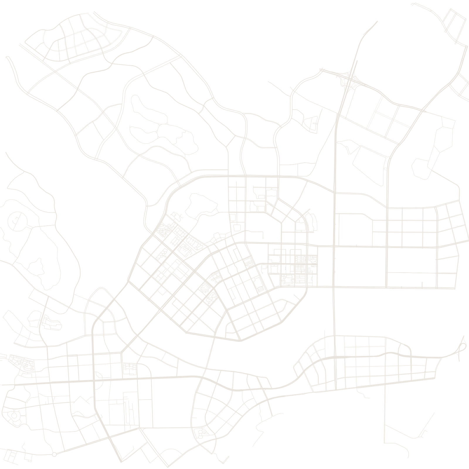 Ordos street network